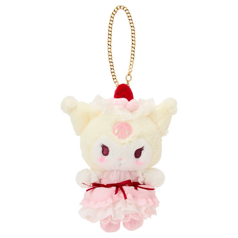 Sanrio Mascot Bag Charm (Strawberry whipped cake)