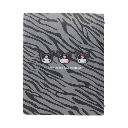 Sanrio Characters Pen Case / Loose leaf Binder (Monotone Animal)