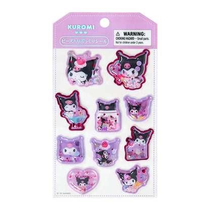 Sanrio Plump Sticker with beads (Character sticker friend)