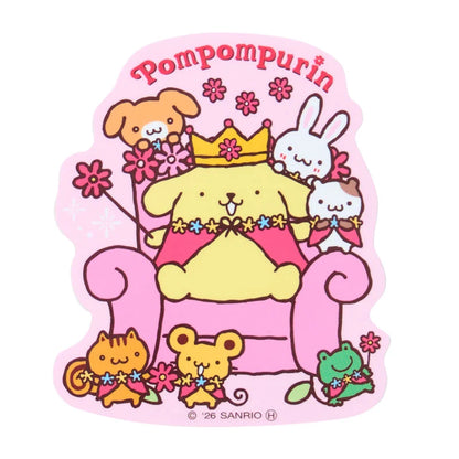 Sanrio Pompompurin Sticker (Light Pink)