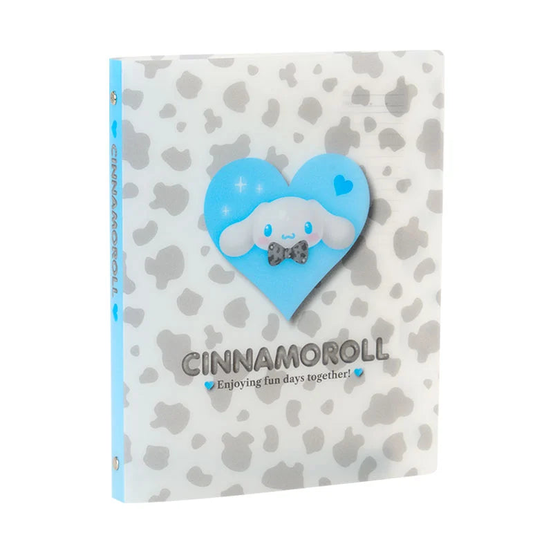 Sanrio Characters Pen Case / Loose leaf Binder (Monotone Animal)