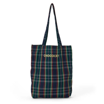 Sanrio Chococat Tote bag with mascot (tartan)
