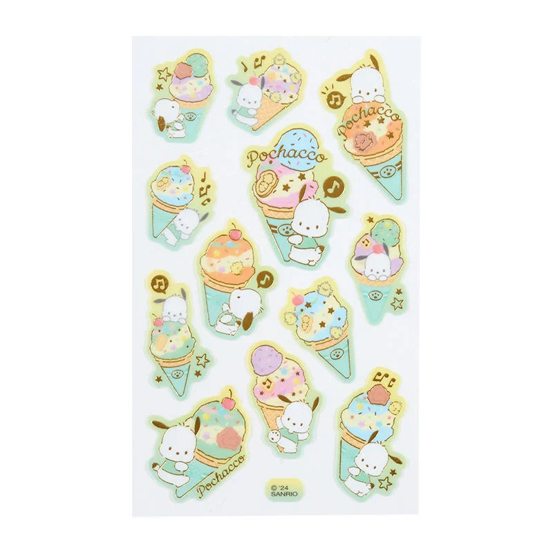 Sanrio Tracing paper sticker (ice party)