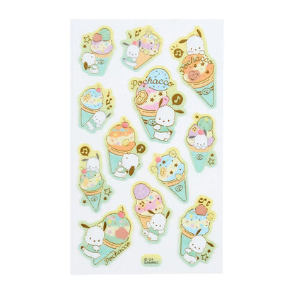 Sanrio Tracing paper sticker (ice party)