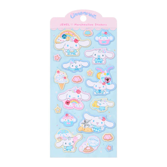 Sanrio Cinnamoroll Jewel Marshmallow Stickers