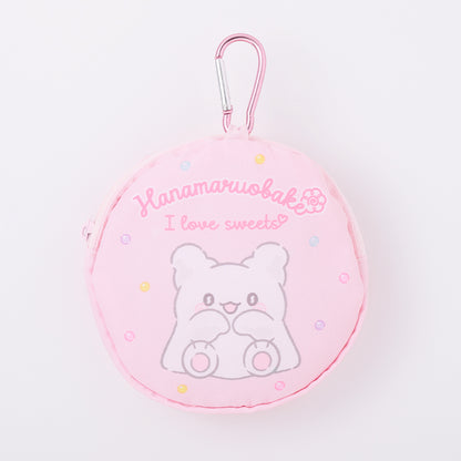 Sanrio Hanamaruobake (I love sweets) eco bag with pouch