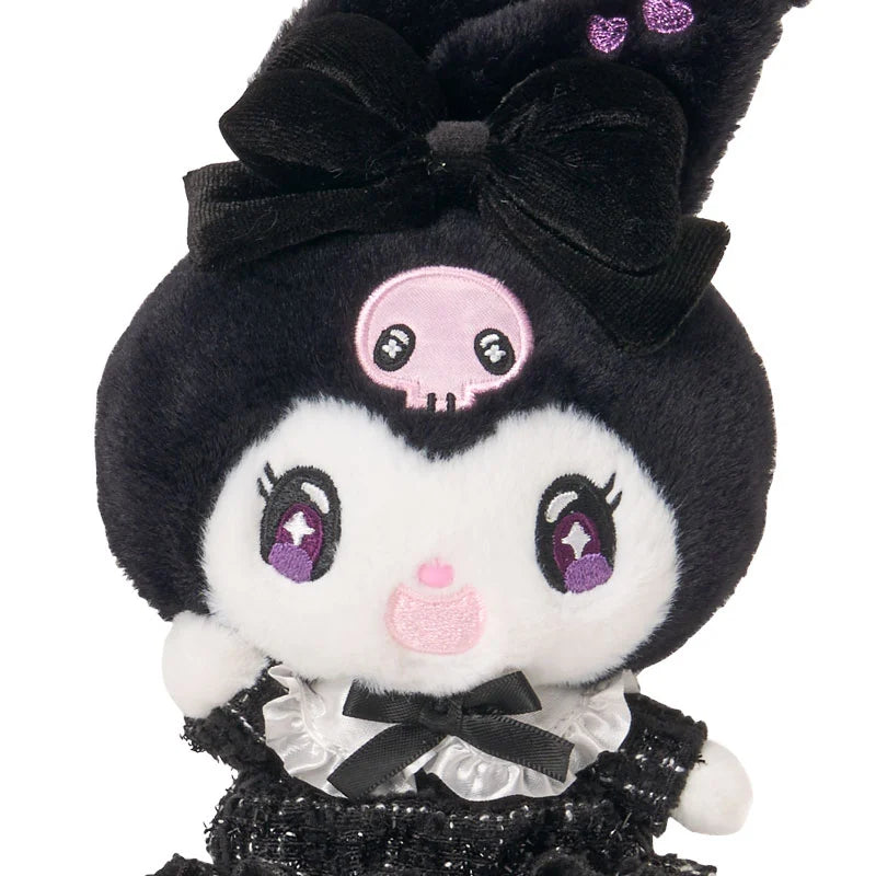 Sanrio Kuromi Mascot Holder Girly (Black Kuromi mode)
