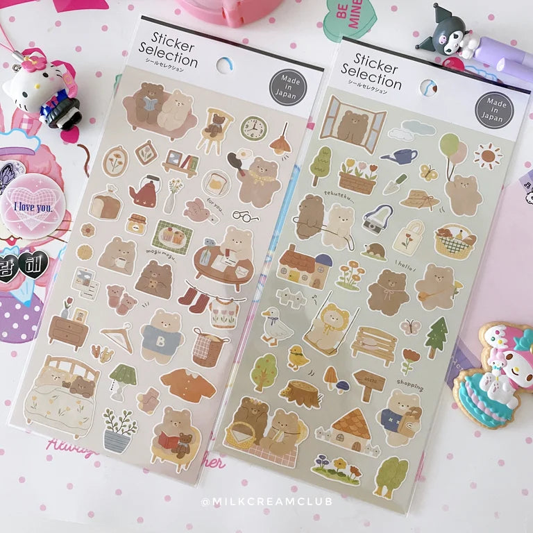 Howa Howa Bear Sticker