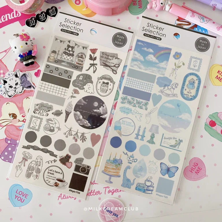 Moony Color Sticker