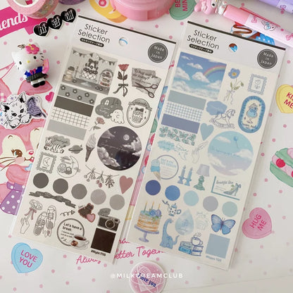 Moony Color Sticker