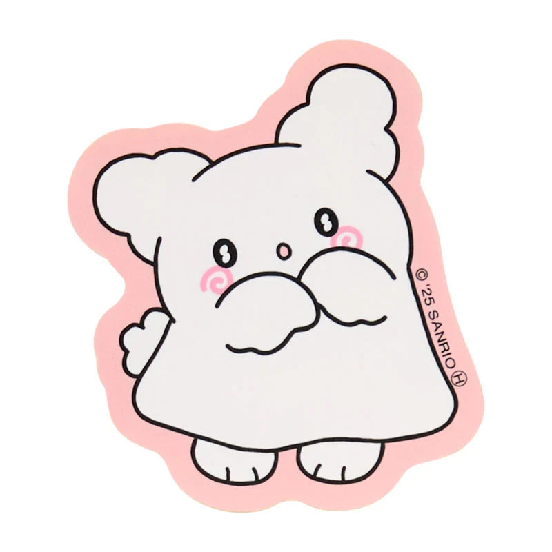 Sanrio Hanamaruobake Set of 2 stickers (Pastel Sweets Pop)