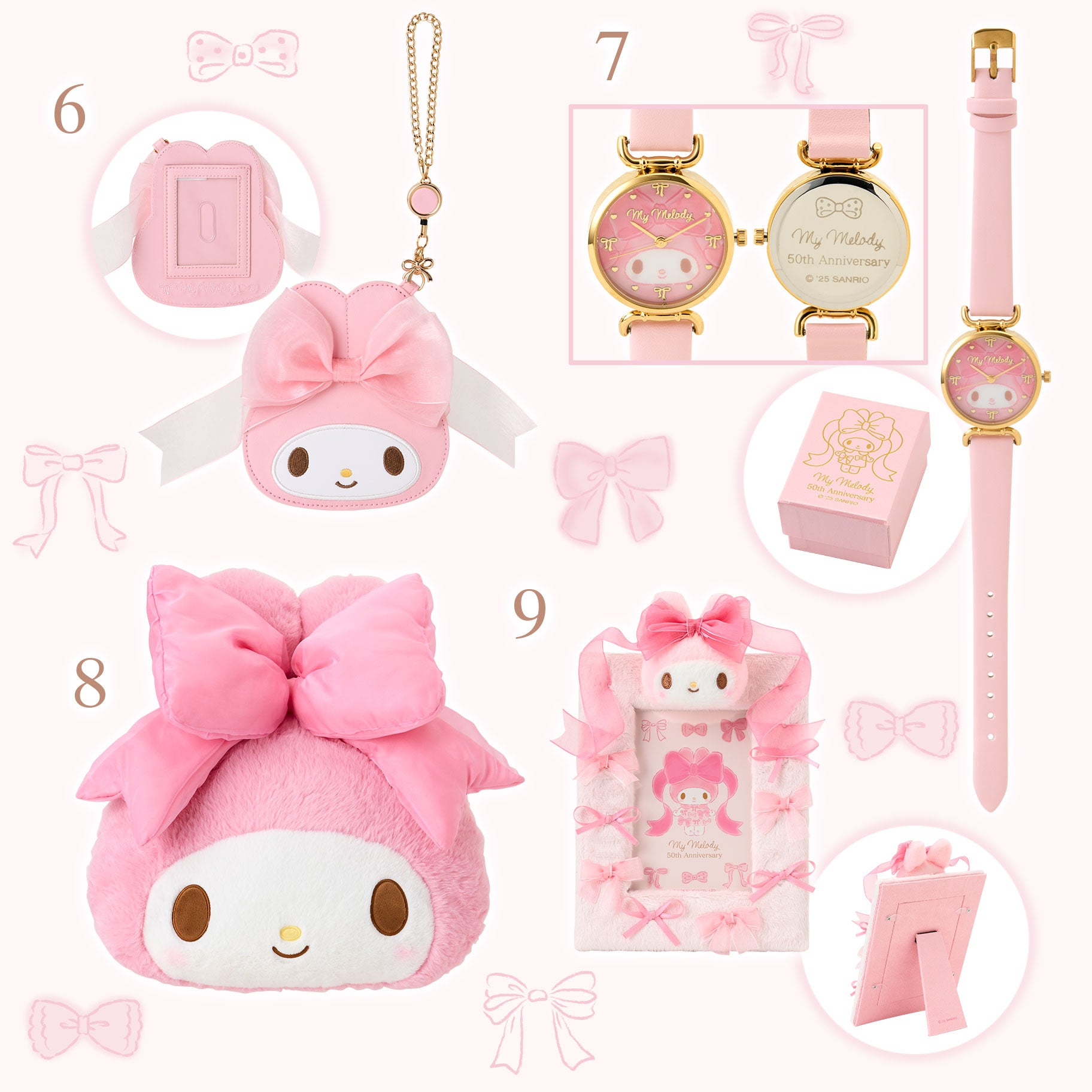 Sanrio My Melody Ribbon Princess Design Series (#6-9