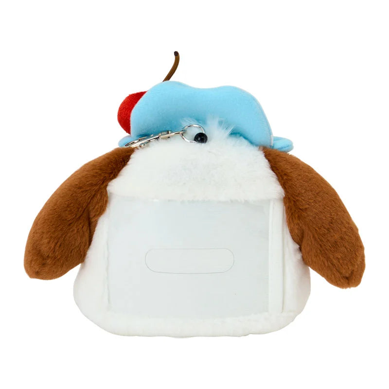 Sanrio Pochacco Face-shaped pass case (Sweet Cakes Collection)