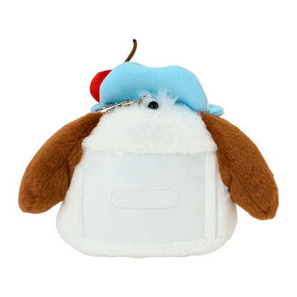 Sanrio Pochacco Face-shaped pass case (Sweet Cakes Collection)