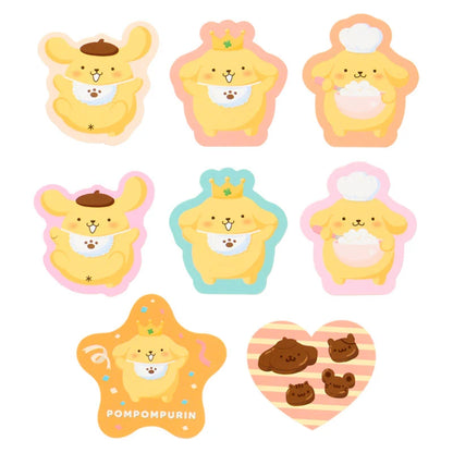 Sanrio Pompompurin Flake Sticker