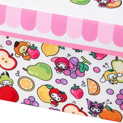 Sanrio Characters  Folding storage case (fruit design)