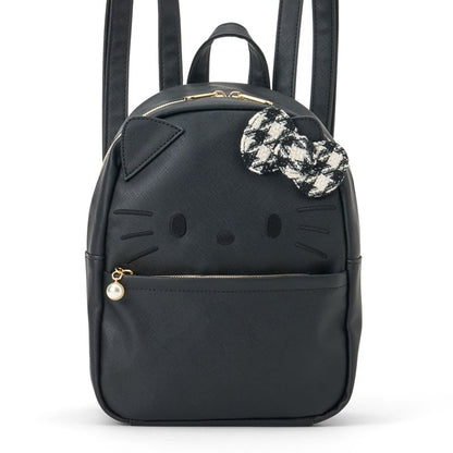 Sanrio Hello Kitty Face-shaped backpack (monochrome girly twin coordinate)