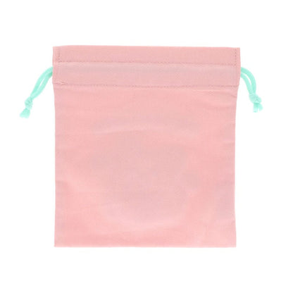 Sanrio Hanamaruobake Sagara Embroidery Pink Drawstring (Pastel Sweets Pop)