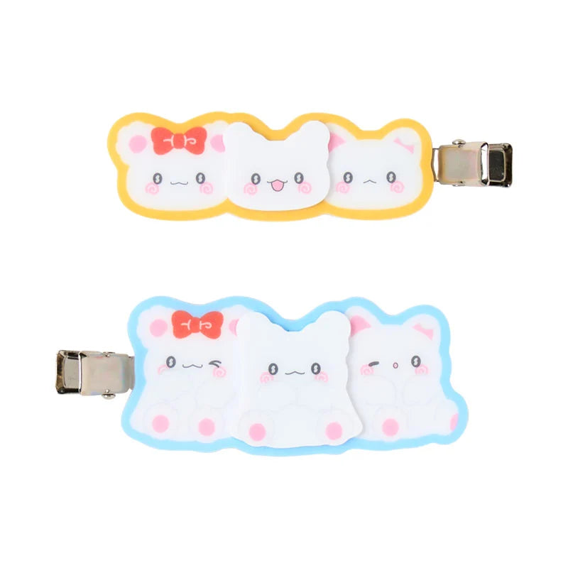 Sanrio Hanamaruobake Bangs clip (with friends)