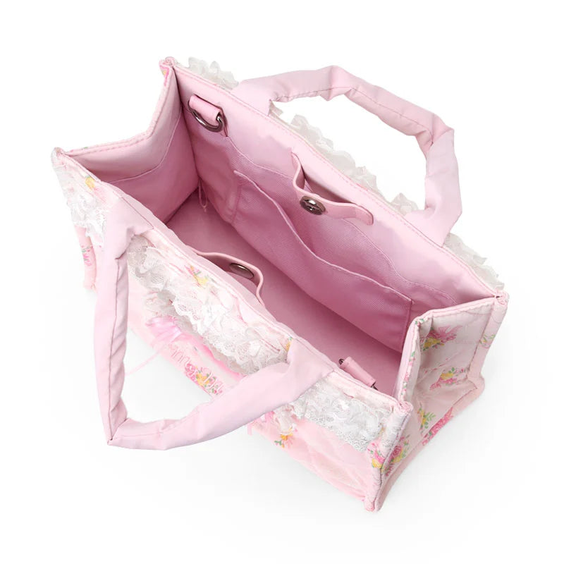Sanrio My Melody 2WAY handbag (white frill)
