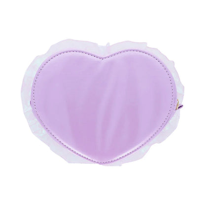 Sanrio Heart-shaped clear pouch (ballet core)