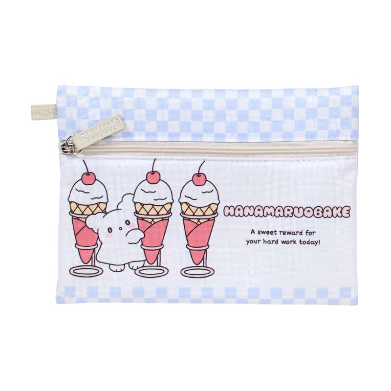 Sanrio Hanamaruobake 3 set pouches (Pastel Sweets Pop)