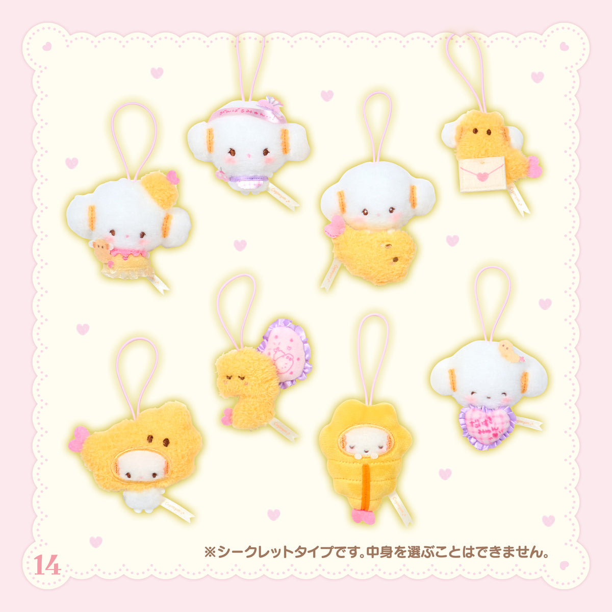 Sanrio Cogimyun Charm Blind Box (Today, the two of us are still Nakayochi)