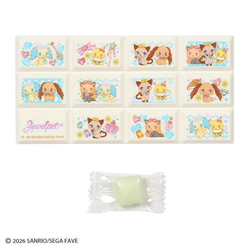Sanrio Jewelpet Choco Block Tile Sticker Blind Box
