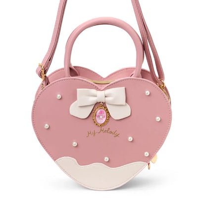 Sanrio My melody Strawberry-shaped pink shoulder bag (My Melody 50th Anniversary)