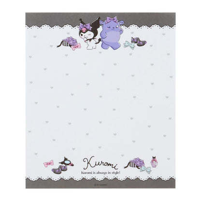 Sanrio Kuromi Character-shaped letter set