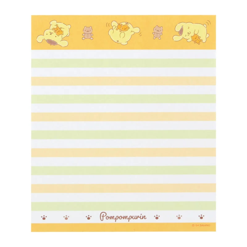Sanrio Pompompurin Character-shaped letter set