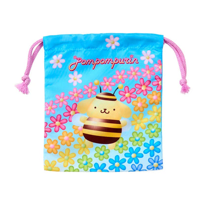 Sanrio Characters drawstring bag & mini carry-on bag Blind Box (Chibittomo Pompompurin 30th Anniversary Limited)