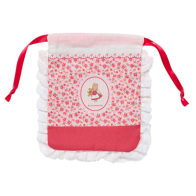 Sanrio Marroncream Frill drawstring (Red)