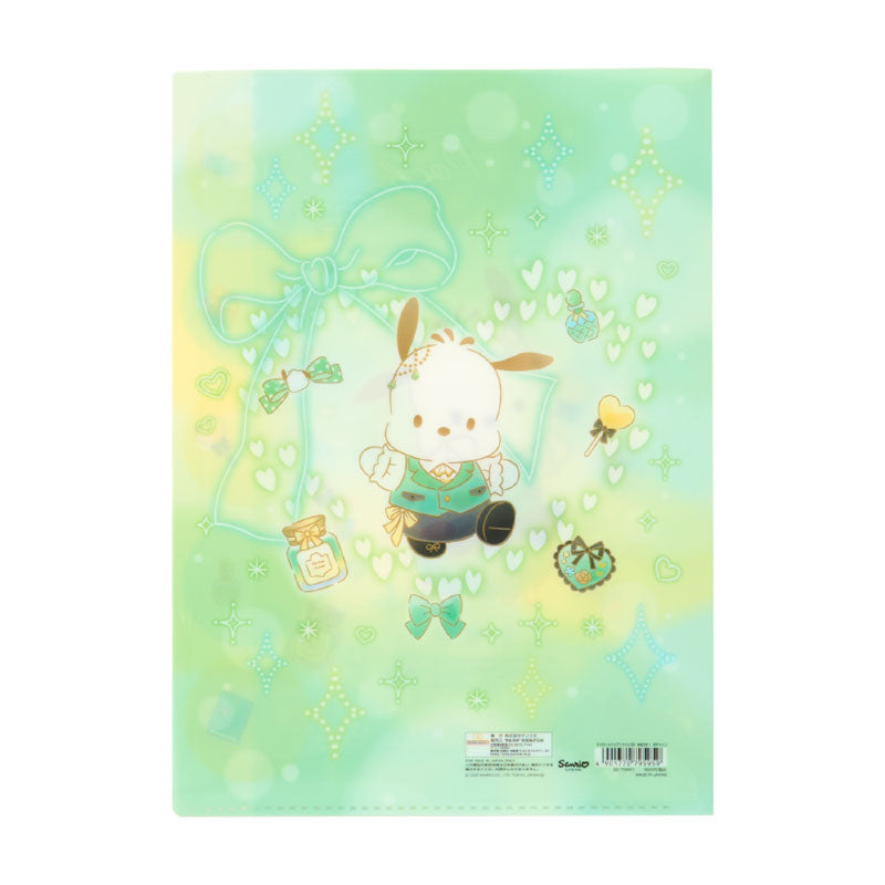 Sanrio A4 clear file 5 pockets (Yumekawa!)