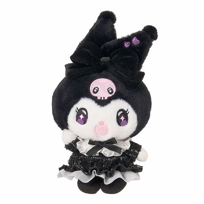 Sanrio Kuromi Mascot Holder Girly (Black Kuromi mode)