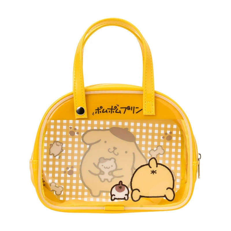 Sanrio Pompompurin Boston bag style pouch