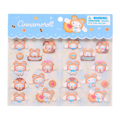 Sanrio Cinnamoroll Sticker Set (Cookie Mokomoko Bear)