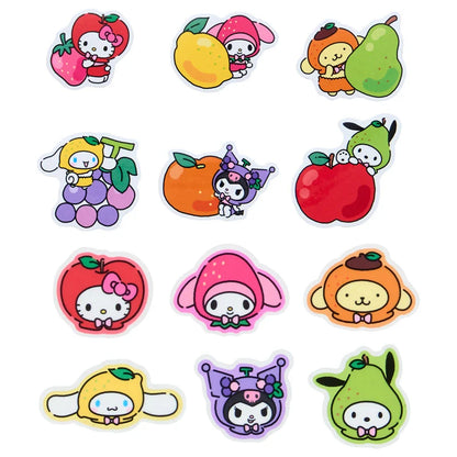 Sanrio Characters Sticker set (fruit design)