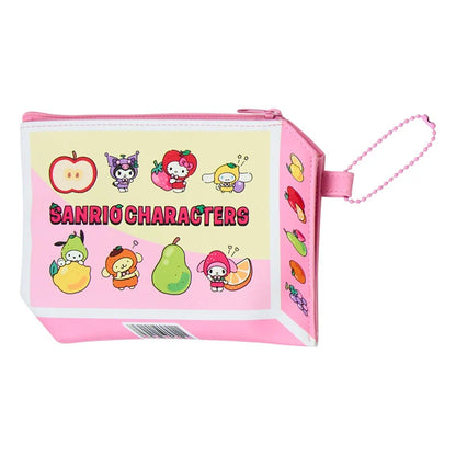 Sanrio Characters  Eco-friendly bag with case (fruit design)