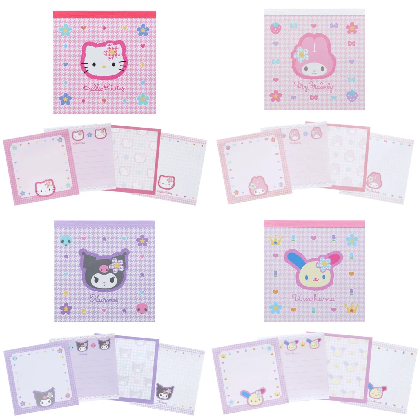 Sanrio Characters Heisei retro Memo Pad (Y2K)