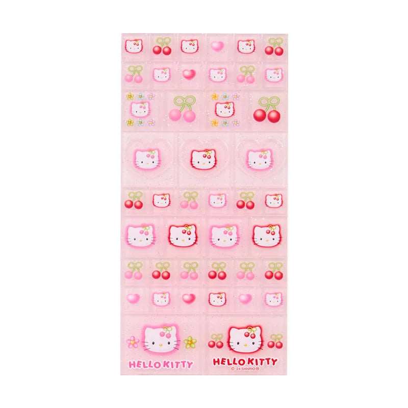 Sanrio Hello Kitty  90s tile seal (cherry)