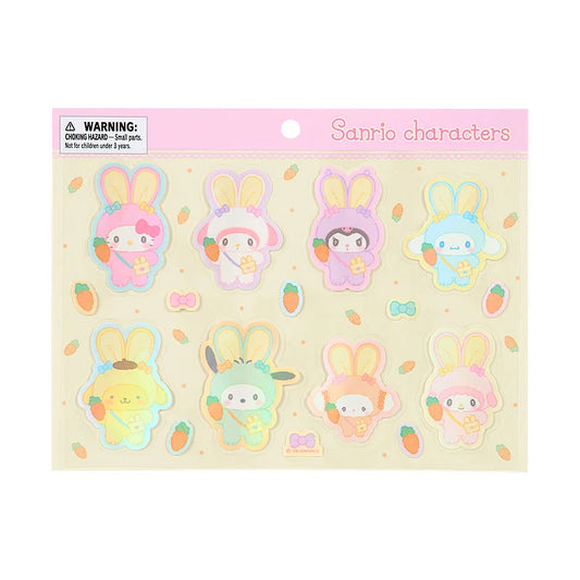 Sanrio Characters Sticker (Fluffy Ear Bunny Club)
