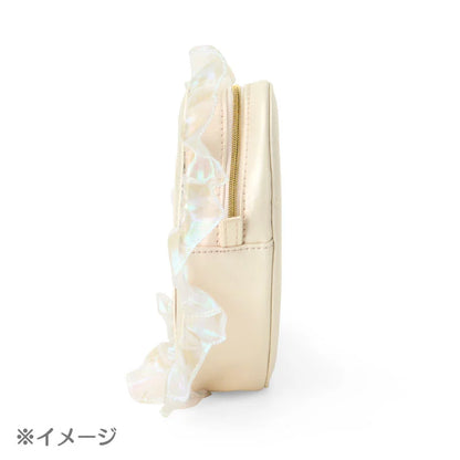 Sanrio Heart-shaped clear pouch (ballet core)