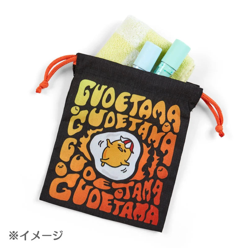 Sanrio Characters Kirimichan & Gudetama Drawstring bag Blind Box (Fes Design)