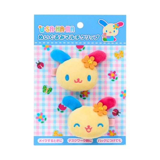 Sanrio Usahana Plush multi-clip