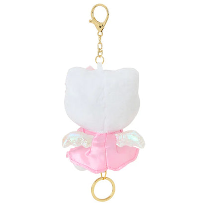 Sanrio Hello Kitty Mascot holder with reel (angel)