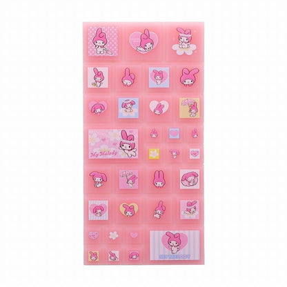 Sanrio Characters Heisei retro tile-shaped sticker (Y2K)