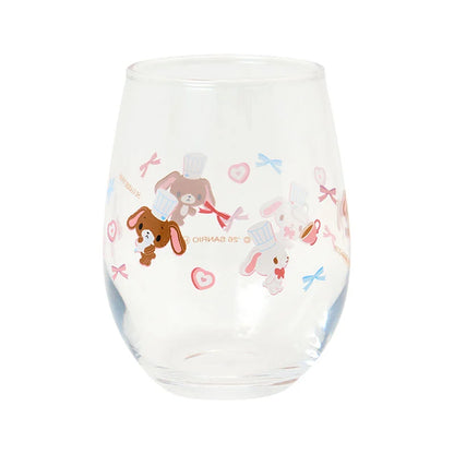 Sanrio Sugarbunnies Round glass (Love Sweets)