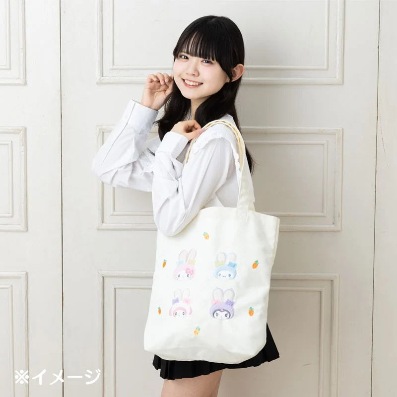 Sanrio Characters Tote bag (Fluffy Ear Bunny Club)