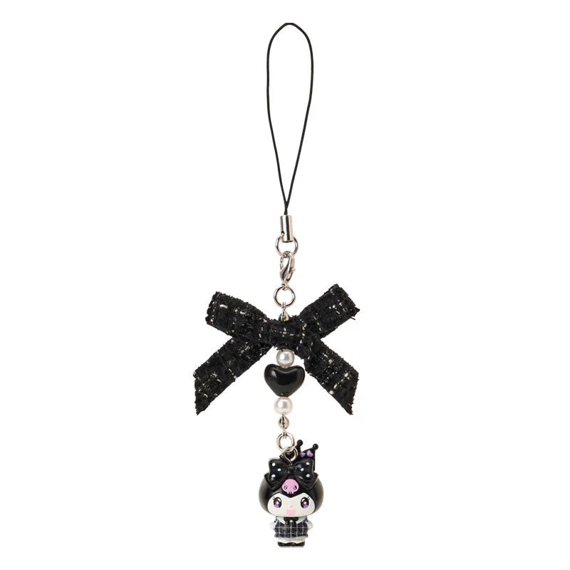 Sanrio Kuromi Strap Girly (Black Kuromi Mode)